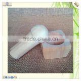 Home Kitchen Decor Craft Wooden Grinding Rod Mortar thumbnail-3