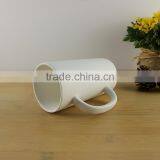 475ML White Thick Tall Porcelain Coffee Milk Mugs thumbnail-6