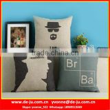Heisenberg Style Linen Cushion Pillow