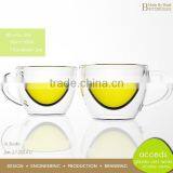 Heat Resistant Double Wall Glass With Handle thumbnail-4