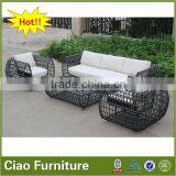 Garden Furniture Outdoor Rattan USA Style Outdoor Big Sofa Set thumbnail-5