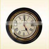 Marine Wooden Wall Clock, Nautical Style Wall Clock thumbnail-1