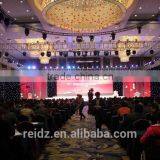 White Fireproof Velvet Cloth White Wedding Backdrop Led Star Curtain thumbnail-2