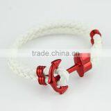 European and American Popular Anchor Bracelet for Men and Women Leather Bracelet thumbnail-1