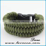 Cheap Survival Prepper Paracord Bracelet 550 for Camping Hiking thumbnail-4