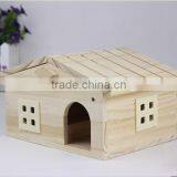 Wooden Bird Nest,decorated Wooden Bird House thumbnail-3