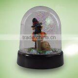 Custom Plastic Halloween Tombstone Skull Snow Globe thumbnail-4