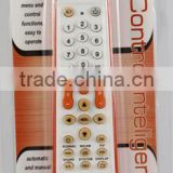 plastic LCD tv universal remote control