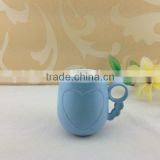 heart shaped embossed color glazed ceramic gift mug cup