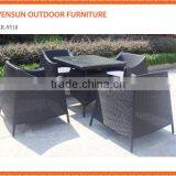 NEW Wicker Outdoor Furniture Dining Setting Table Chair Set 7pc Garden Rattan thumbnail-1