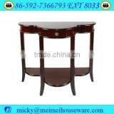 Clover Wood Round Table thumbnail-1