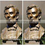 Famous Bronze Casting President Lincoln Bust Statue thumbnail-1