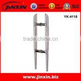 China Supplier Commercial 304 Stainless Steel Glass Door Handle / H Type Glass Door Pull Handle thumbnail-2
