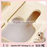 Wholesale OEM ODM Automatic Natural Plastic Pet Slow Feeder Pet Bowl Dog Bowl thumbnail-2