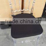 China Manufacturer Wedding Acrylic Transparent Napoleon Chairs With Soft Cushion thumbnail-2