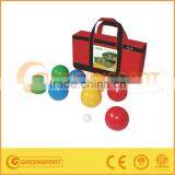 Big Bulk Colored Hard Plastic Balls Bocce Ball Set thumbnail-1