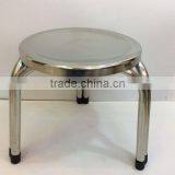 High Quality Low Price Stainless Steel Metal Dining Chair thumbnail-1
