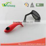 WCJ321D Premium Nylon Utensils POTATO MASHER Cooking Utensil Gadgets Set With Storage Stand (Multi-color) thumbnail-3