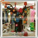 Plastic Artificial Tree Trunk Decorative Tree Stump Fiberglss Tree Without Leaves Manzanita Tree and Plants for Classroom thumbnail-5