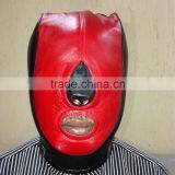 Leather face Hood