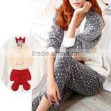 Newest Pajama Woman Winter Turkey,women Sleep Wear With Coral Fleece Fabric thumbnail-5