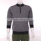 Fully Jacquard Sweater Knitting Machine for Men Pullover Sweater ,machine Knitting Wool Yarn for Winter Sweater With Zipper thumbnail-3