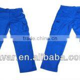 Men's Cargo Pants With Flame Resistant Cotton Royal Blue thumbnail-1