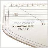 Kearing Patchwork Quilting Ruler 3mm Thick Pattern Curve Template #PM6511 thumbnail-2