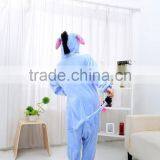 Flannel Cartoon Adult Animal Jumpsuit Animal Pajamas Jumpsuit Donkey Design thumbnail-2
