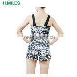 Full Printed Tank Top and Shorts Jogger Running Sport Suit Sets Women thumbnail-3