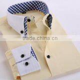 Made in China Man Shirts Wholesale Men's Dress Long Sleeve Shirt thumbnail-2