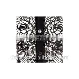 Men's New Flower Mesh Knitted Long Sleeve Cardigan thumbnail-2