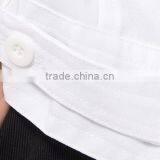 Poly-Cotton White Security Short Sleeve Guard Shirts With Bow Tie thumbnail-4