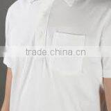 Custom Custom Design Thin Breathable Cheap Polo Shirt 100% Polyester Eyelet Fabric thumbnail-5