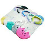 HOT Women Socks Cute Candy Thin Invisible Cotton Socks High/boat Casual Sports Socks Solid Color Cat Cartoon Women Girl Socks thumbnail-6