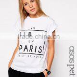PETITE Exclusive T-Shirt With La Mode En Paris Print thumbnail-1