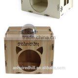 R1907H Natural Wooden Pet House Pet Play House Lovely Pet House thumbnail-5