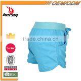 High Quality Wholesale Lycra Comfort Children Gym Shorts for Sports Fitness thumbnail-2