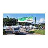 120km/H Stable Steel Gantry Billboard For Outdoor Advertisement