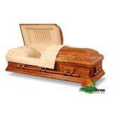 Solid Wood Coffin Wood Casket Wood Coffin thumbnail-2
