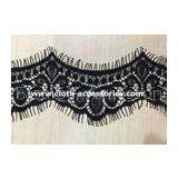 Lingerie Scalloped Embroidery Eyelash Lace Trim 100% Nylon For Cut Dress