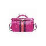 Genuine Cow Leather Handbag For Girl Red Handmade Leather Handbags thumbnail-1