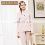 Online shopping Qianxiu winter thick cotton buttons down thermal women pijamas
