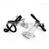 Music Note Symbol Black Cufflinks thumbnail-3