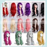 Colors Long Wave Party Fancy Dress Synthetic Wigs Cosplay HPC-0038