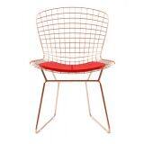 Bertoia Side Chair In Rose Gold Finish thumbnail-1