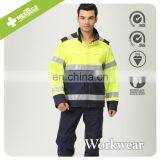 Hi visibility Waterproof Safety Clothing Outdoor Jacket