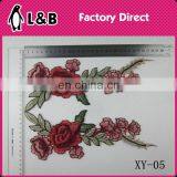 XY-05 Embroiderychemical Lace Collar,colorful Neckline Applique Rose Collars High-fashion Lace Collar Wholesale thumbnail-1