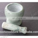 Nature stone mortar and pestle TM-003