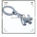 Wholesale Fashion Dog Shaped Metal Keychain